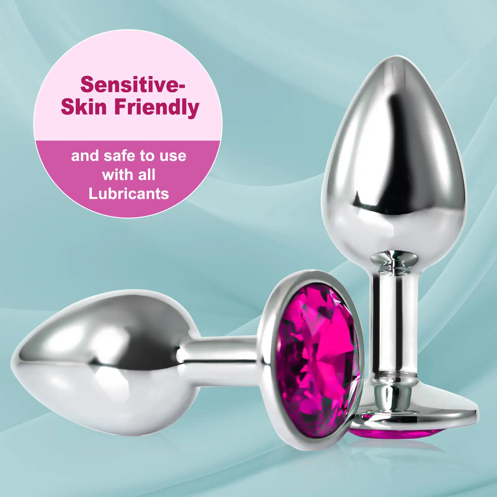 Crystal Anal Plug Stimulator Anal Massage Dilatancy Toys G-Point Massage Sexual Wellness Adult Pleasure - Image 2