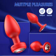 APP Butt Plug Anal Vibrator for Gay Remote Control Dildo Vibration Masturbation Adult Sex Toy for Couples Prostate Massager
