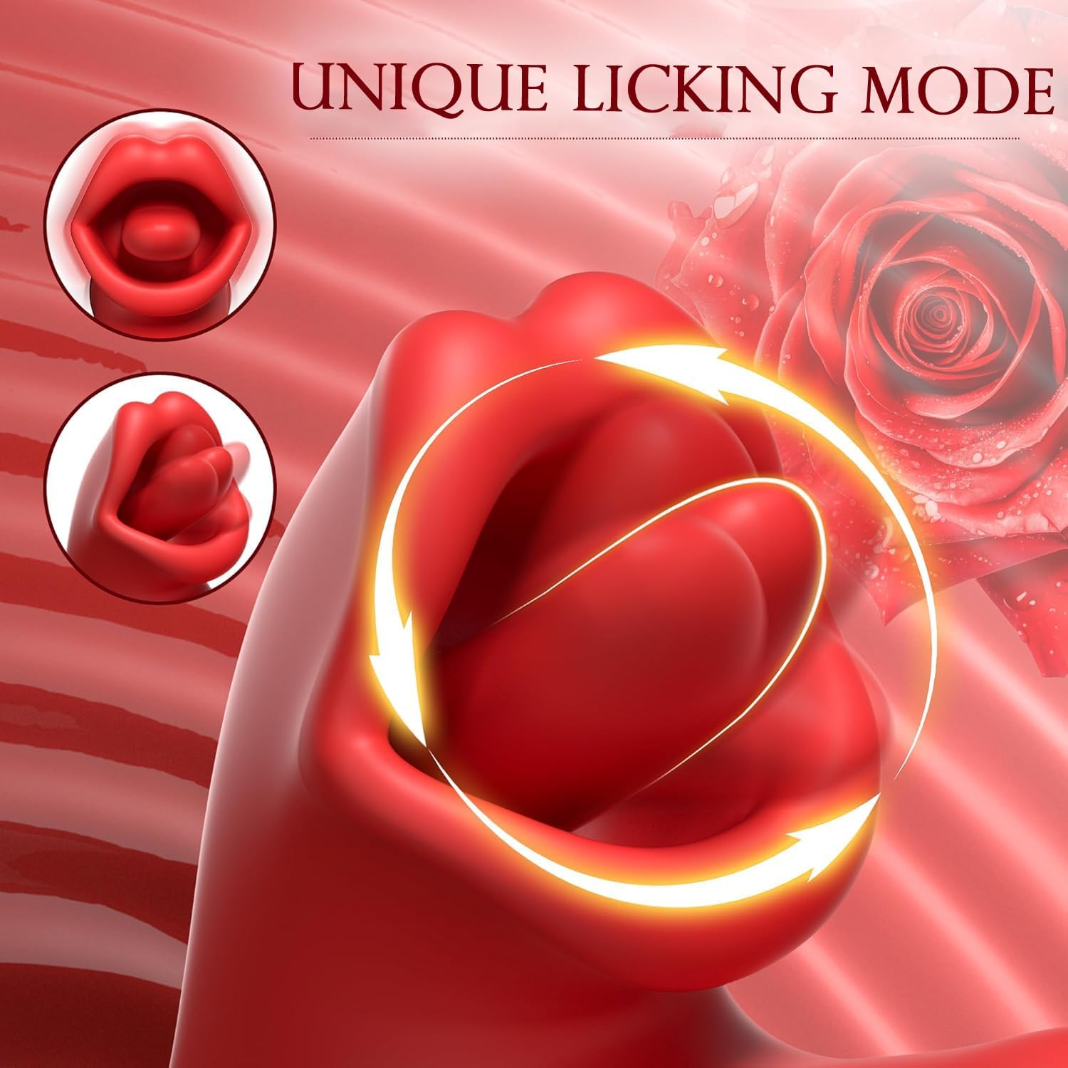Powerful Tongue Vibrator for Women Licking Dildo Clitoris Stimultor Finger Flapping Vagin Massager - Image 8