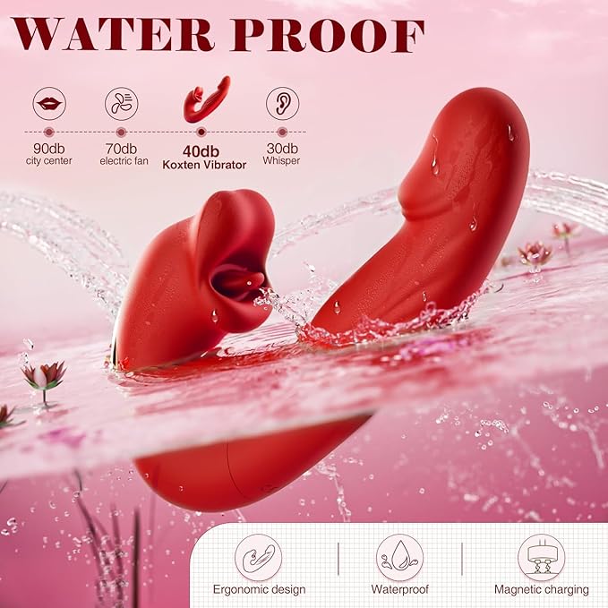 Powerful Tongue Vibrator for Women Licking Dildo Clitoris Stimultor Finger Flapping Vagin Massager - Image 2
