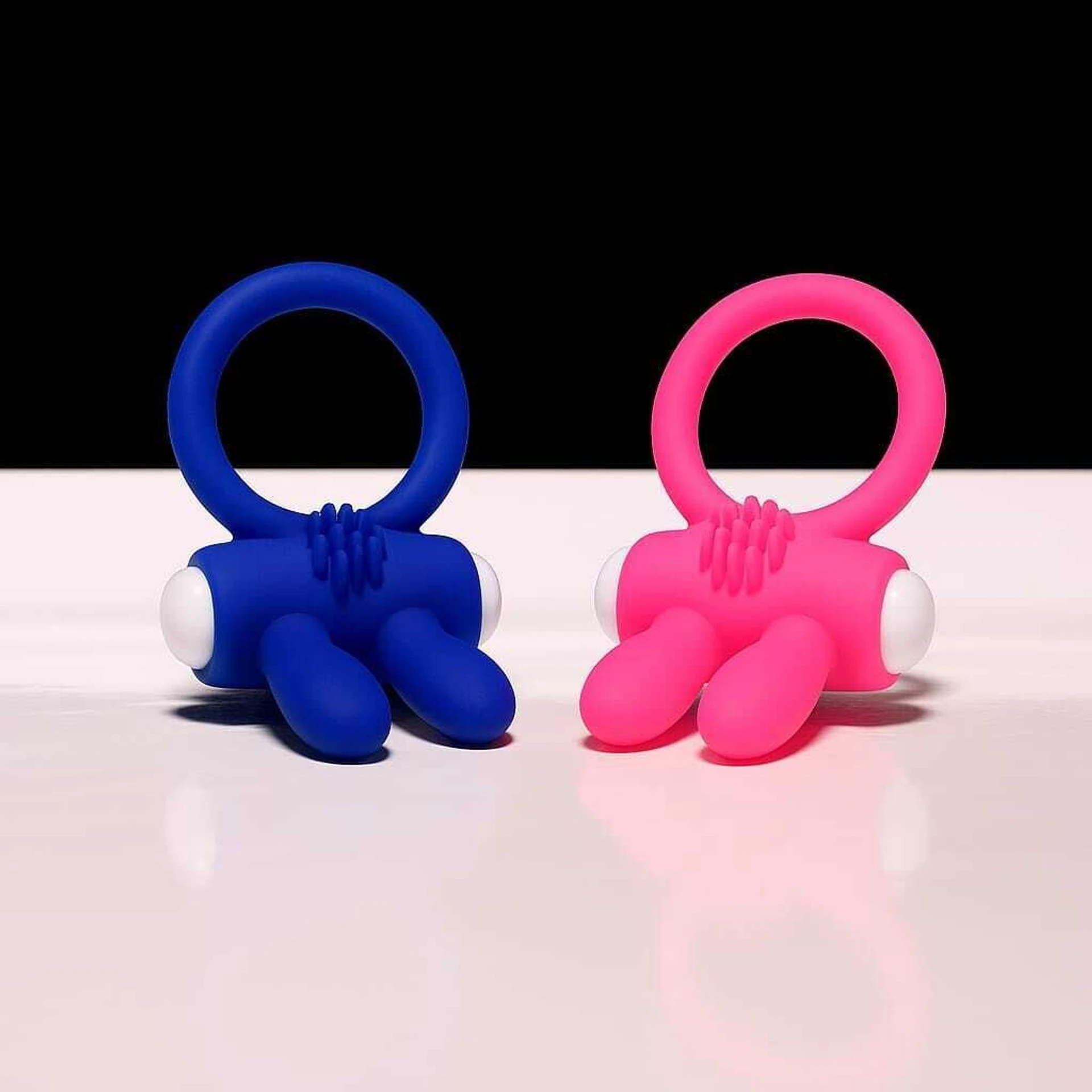 Delay Rabbit Ring Sex Vibrator Super-stretch Erection Training clitoral perineal Stimulation Lasting finger Vibrating Cock Ring - Image 6