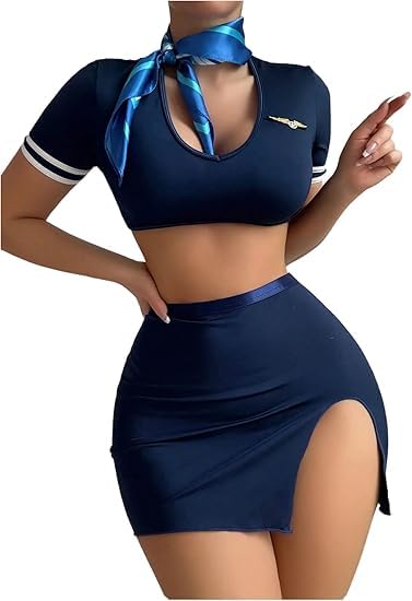 Stewardess Costume Set - Image 4