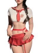 Mini Skirt, and Necktie