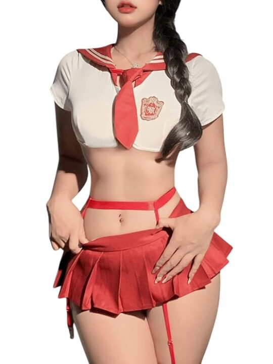 Mini Skirt, and Necktie