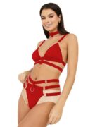 STYLEDOSE Women's Nylon V-Neck Bra & Bikini
